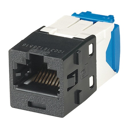 Panduit Module, Cat6a, Utp, 8p8w, Unvi, Bl, Tgstyl CJ6X88TGBL